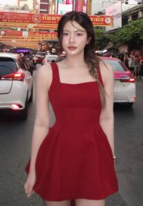 Natchanicha-Arino-ชุดแดง